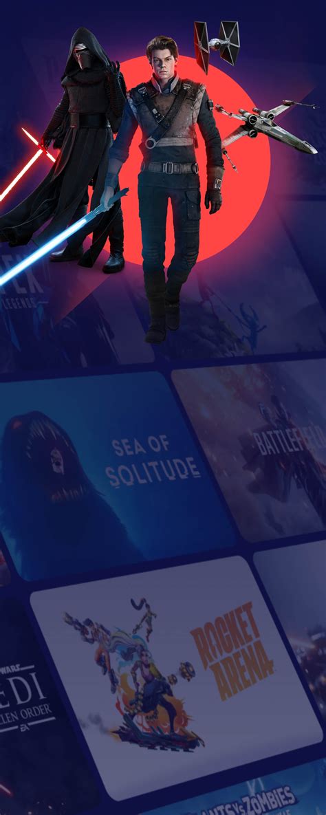 Página inicial da Electronic Arts .